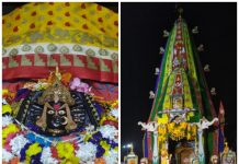 ଆଜି ମାଁଙ୍କର ବ୍ରହ୍ମଚାରିଣୀ ବେଶ ।