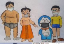 କୁନି ଶିଳ୍ପୀଙ୍କ କରୋନା କୀର୍ତ୍ତି….
