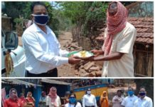 କ୍ଷୁଧାର୍ତ୍ତ ଲୋକଙ୍କ ସାହା ସାଜିଛନ୍ତି ସ୍ବେଚ୍ଛାସେବୀ ।