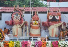 ସ୍ନାନମଣ୍ଡପରେ ଚତୁର୍ଦ୍ଧା ମୂର୍ତ୍ତି…..