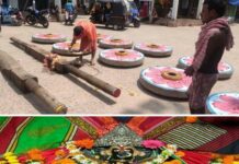 ମା ବିରଜାଙ୍କ ବିଜୟା ରଥ ନିର୍ମାଣ :ଚଳଚଞ୍ଚଳ ରଥ ଖଳା…
