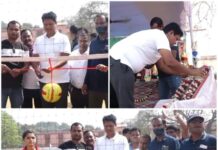 29 ତମ ରାଜ୍ୟସ୍ତରୀୟ ଥ୍ରୋ ବଲ ପ୍ରତିଯୋଗିତାକୁ ଉଦଘାଟନ କଲେ ପ୍ରଣବ…