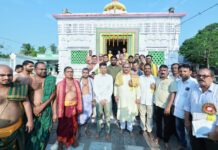 ୫-ଟି ସଚିବଙ୍କ କେନ୍ଦ୍ରାପଡା ଗସ୍ତ…
