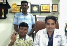 ମିନିମାଲ୍ ଇନ୍ଭେସିଭ୍ ସର୍ଜରୀ ଦ୍ୱାରା ୧୫ ବର୍ଷ ବାଳକର ଶରୀରରୁ ବଡ଼ ସ୍କଲ ବେସ୍ ଟ୍ୟୁମରକୁ ବାହାର କଲେ ସମ୍ ସର୍ଜନ…