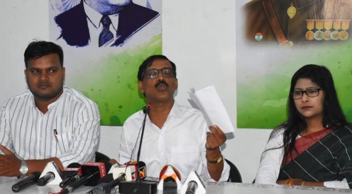 ମିଥ୍ୟା ଶପଥ ପାଠ ପାଇଁ ମନ୍ତ୍ରୀ କୃଷ୍ଣ ଚନ୍ଦ୍ର ପାତ୍ରଙ୍କ ବିଧାୟକ ପଦ ରଦ୍ଦ କରାଯାଉ- କଂଗ୍ରେସ